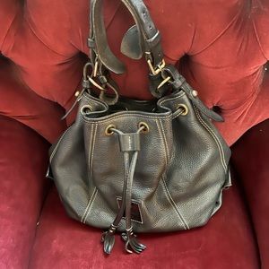 Dooney and Bourke purse | color: Black | Drawstring
